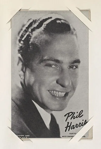Phil Harris from Mutoscope Music Corporation of America series (W409) — International Mutoscope Reel Company