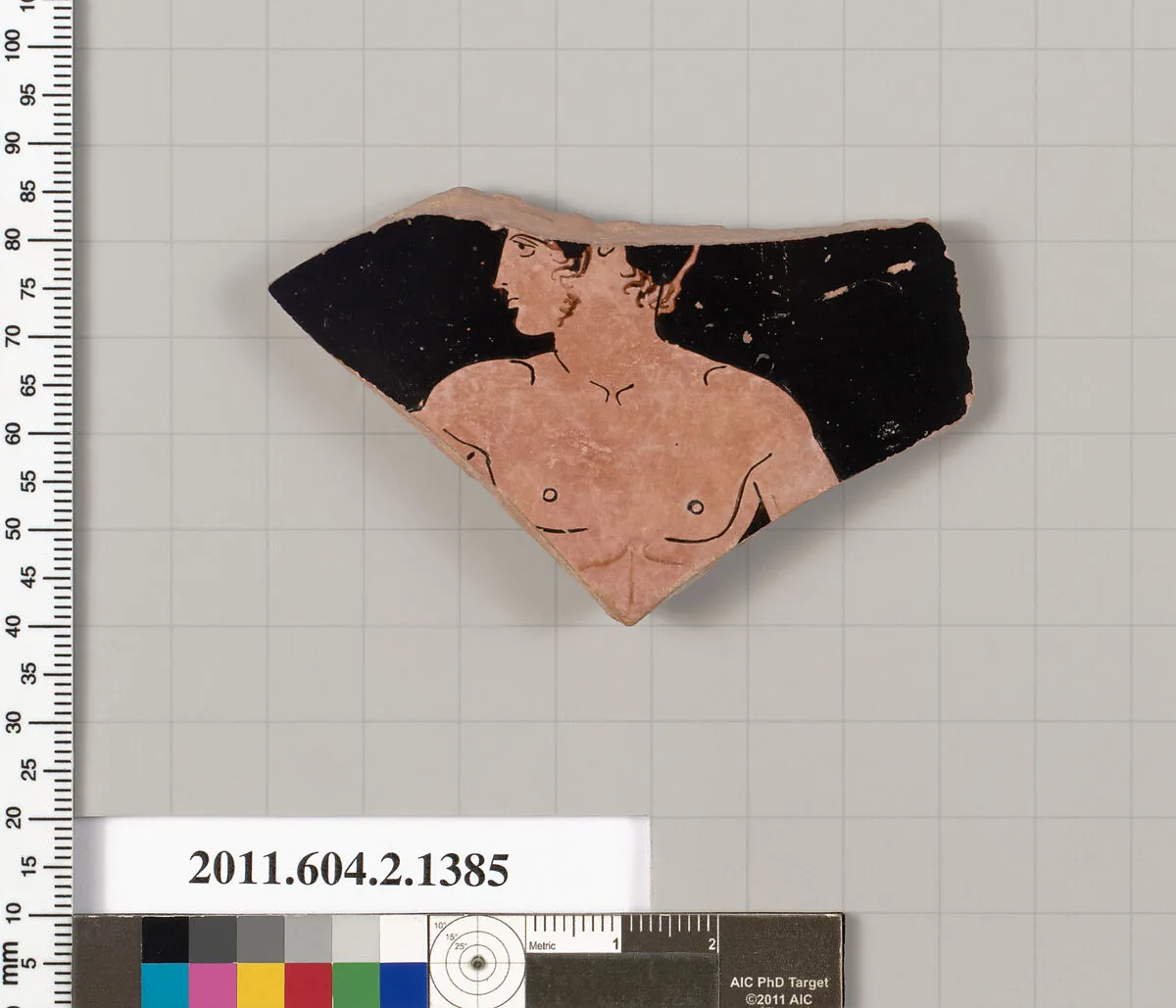 Terracotta fragment of a skyphos (deep drinking cup) — Penelope Painter