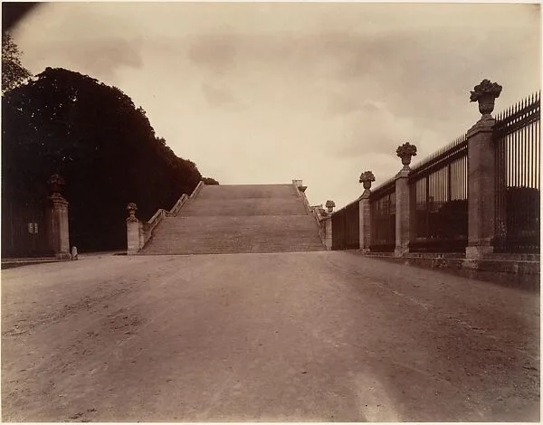 Versailles, The Orangerie Staircase — Eugène Atget