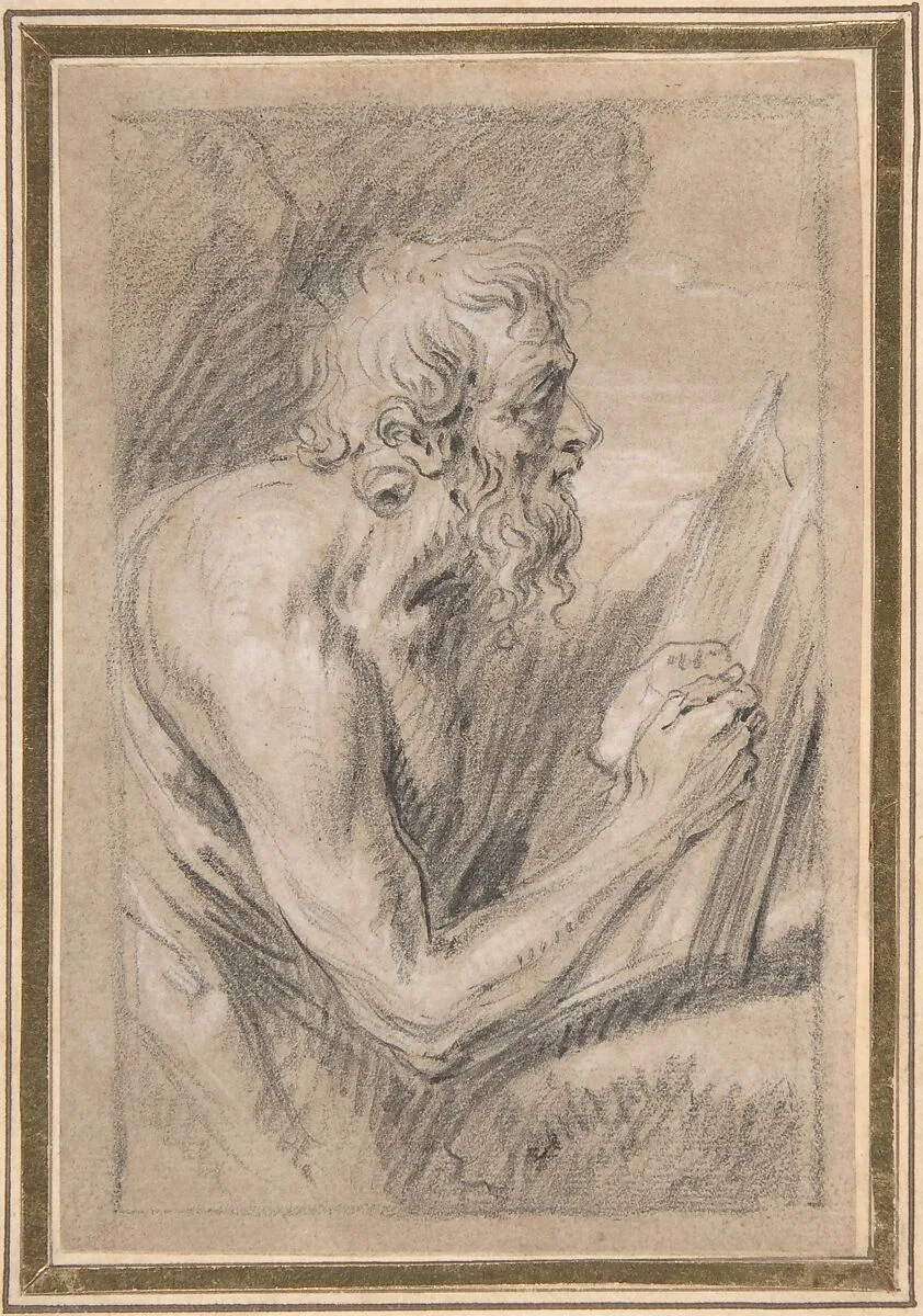Penitent Saint Jerome — Lucas Franchoys the Younger