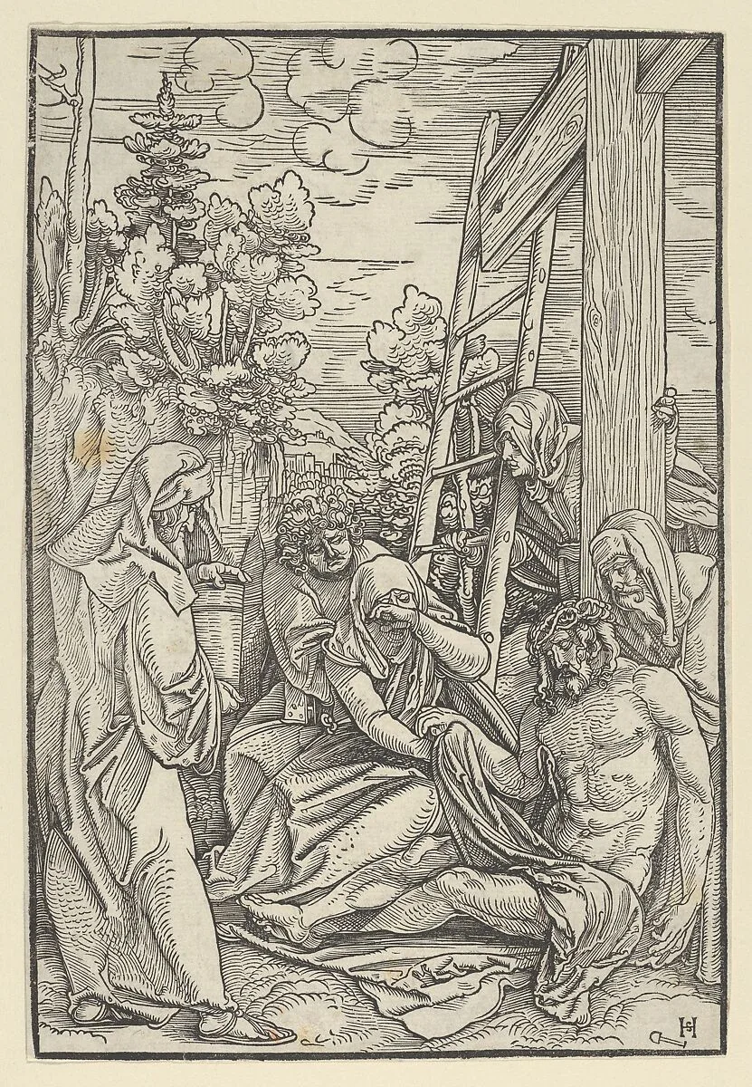 The Lamentation, from The Life of Christ — Hans Schäufelein