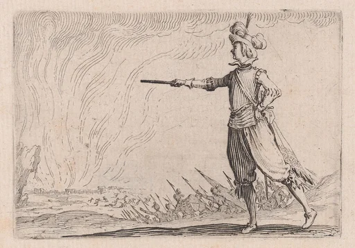 Le Commandant a Pied (The Commander on Foot), from Les Caprices Series B, The Nancy Set