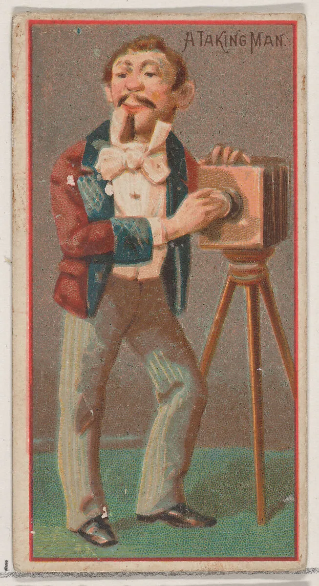 A Taking Man, from the Jokes series (N87) for Duke brand cigarettes — W. Duke, Sons & Co.|George S. Harris & Sons