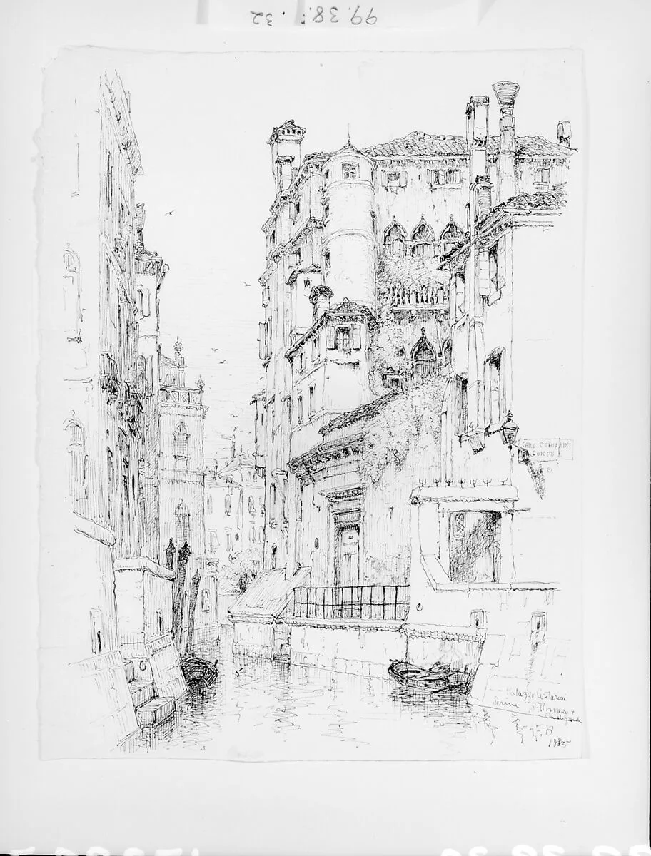 Palazzo Contarini degli Scrigni, Venice — Andrew Fisher Bunner