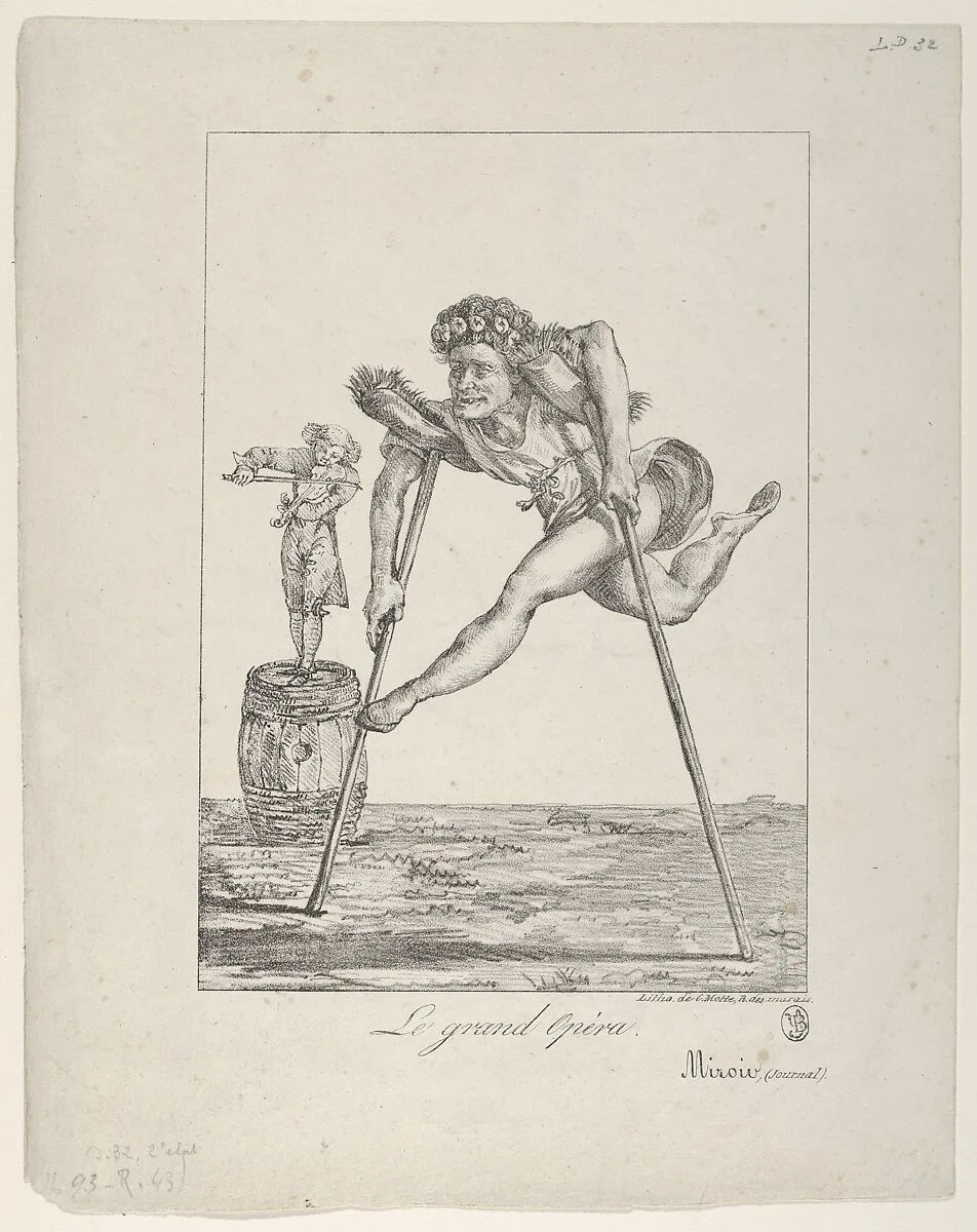 Le Grand Opéra — Eugène Delacroix