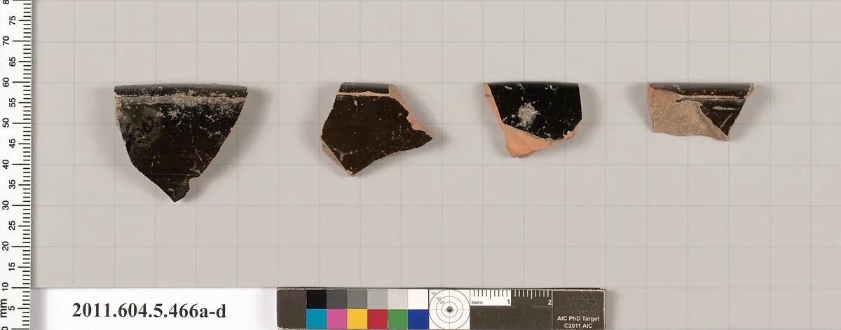 Terracotta rim fragments of kylikes (drinking cups) — Unknown