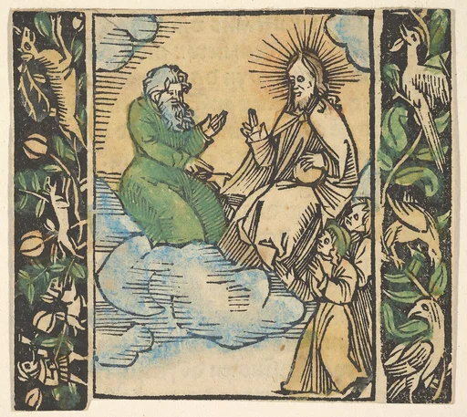 Illustration from Beschlossen Gart des Rosenkranz Mariae