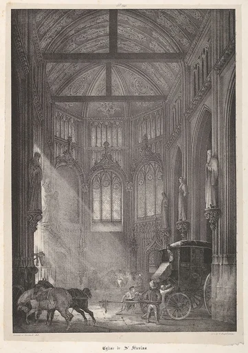 The Church of Saint Nicholas, Rouen