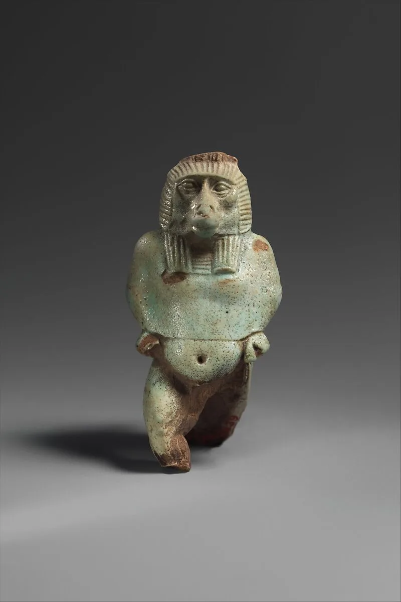 Hybrid protective figure incorporating parts of a baboon and a bird — Unknown