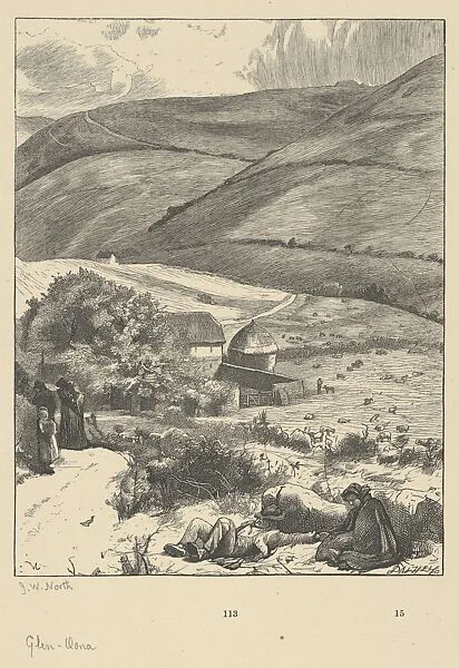 Glen Oona (from A Round of Days) — John William North|Dalziel Brothers|George Routledge & Sons, London