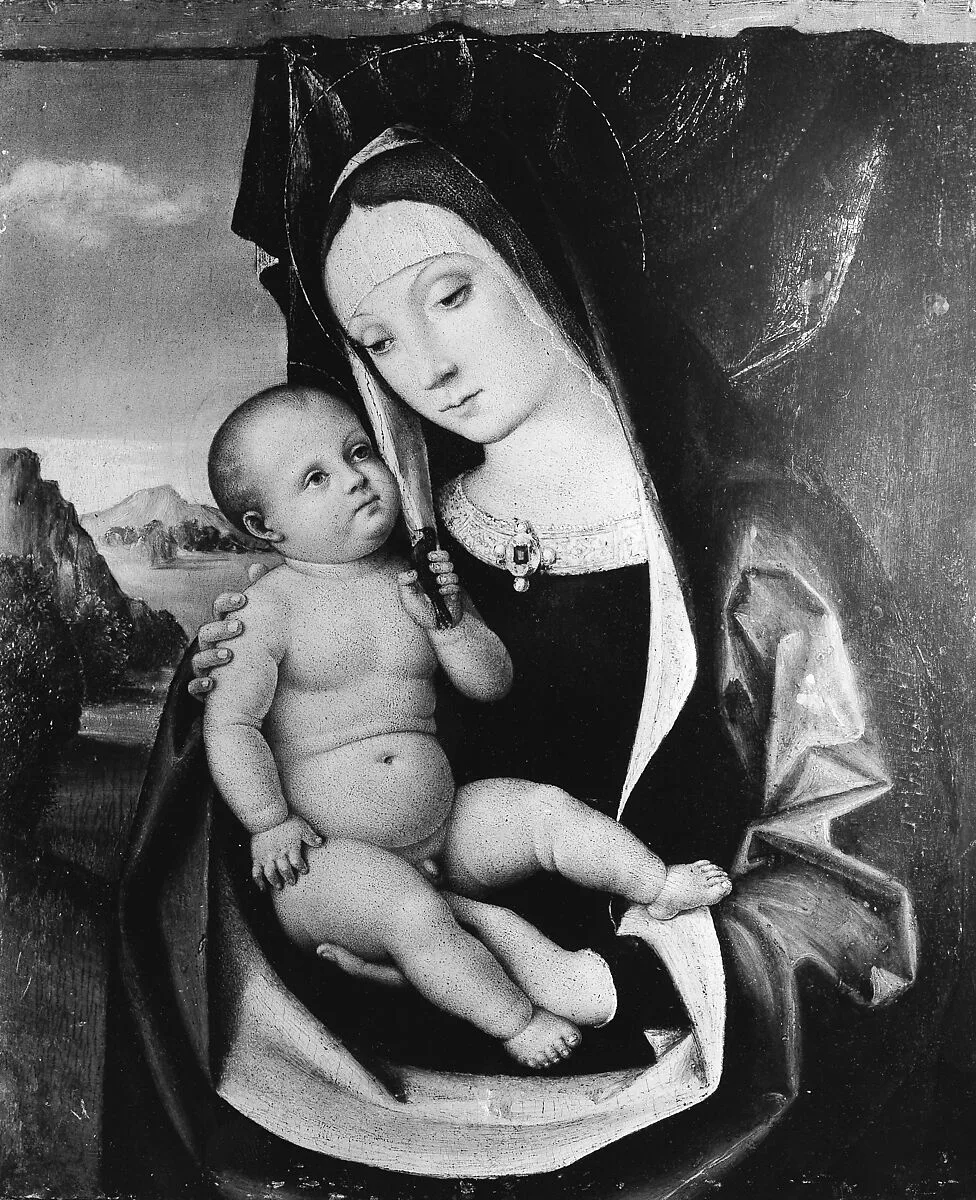 Madonna and Child — Ercole Banci