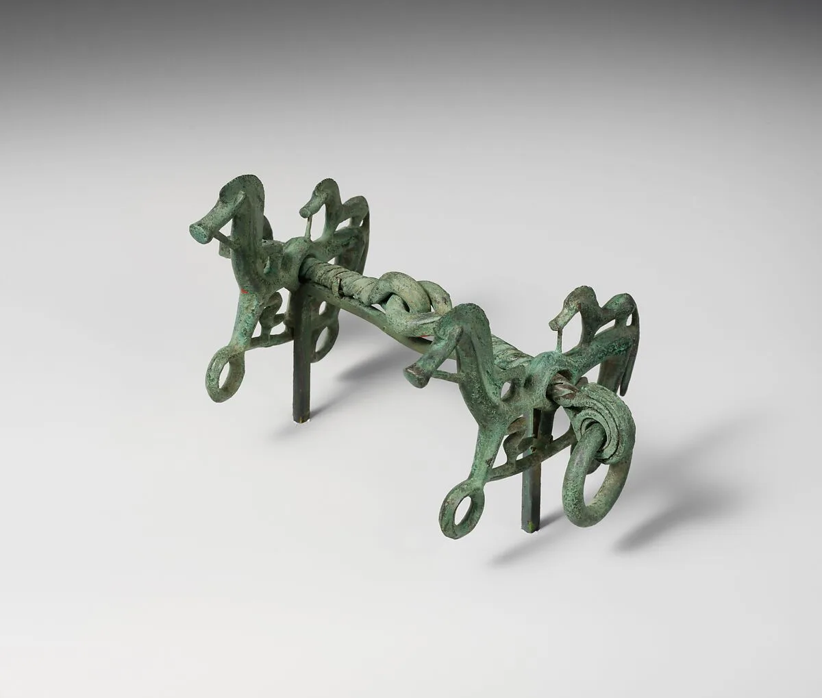 Bronze horse bit — Unknown