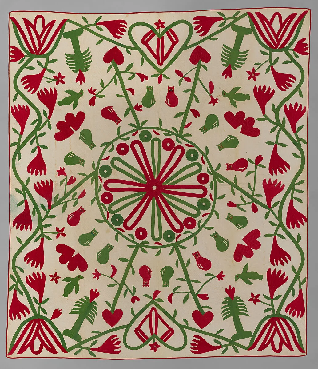 Cat quilt — Unknown