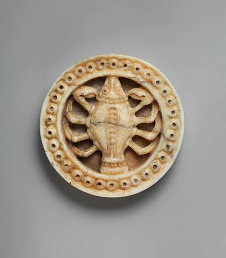 Game Piece with Zodiac Sign of Cancer or Scorpio