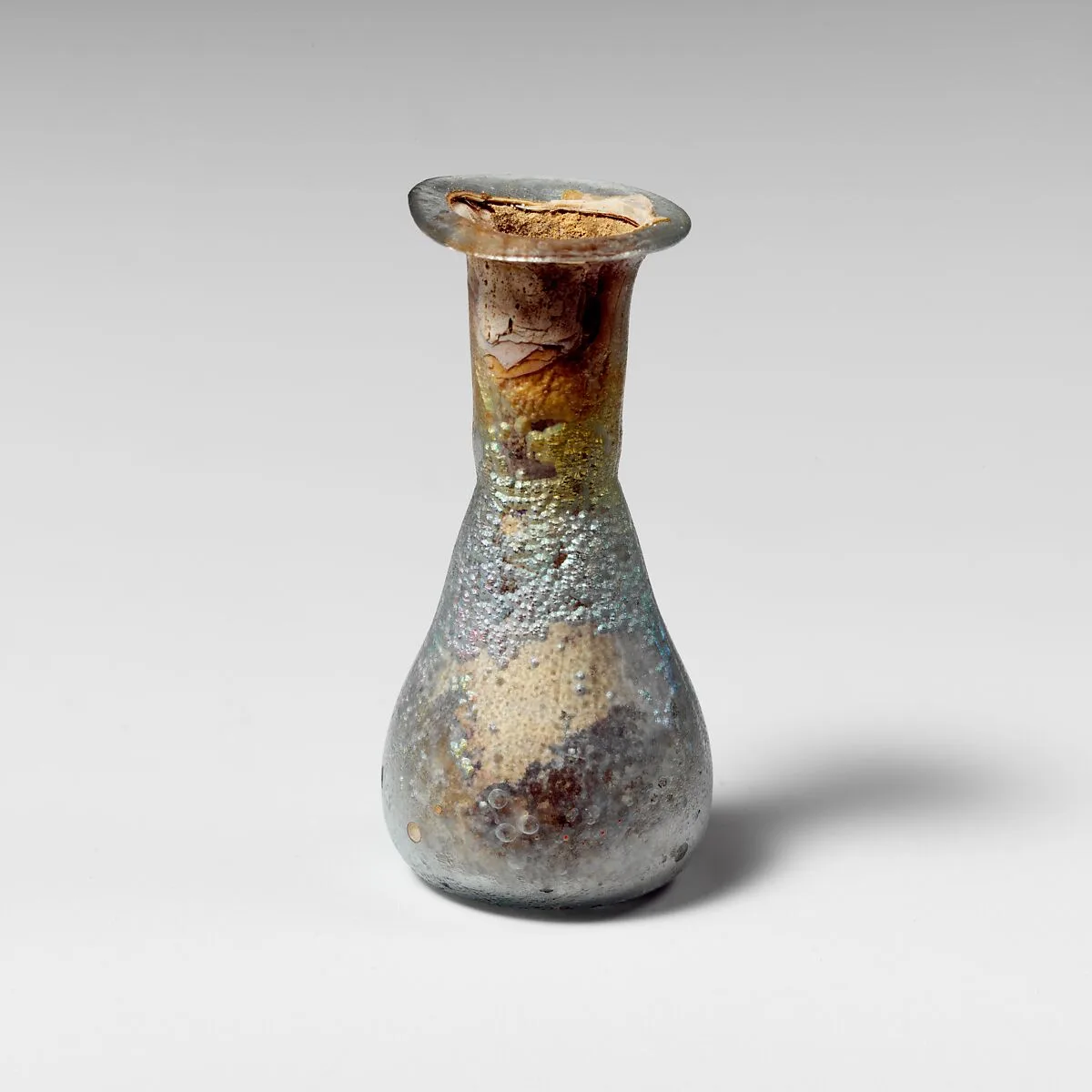 Glass perfume bottle — Unknown