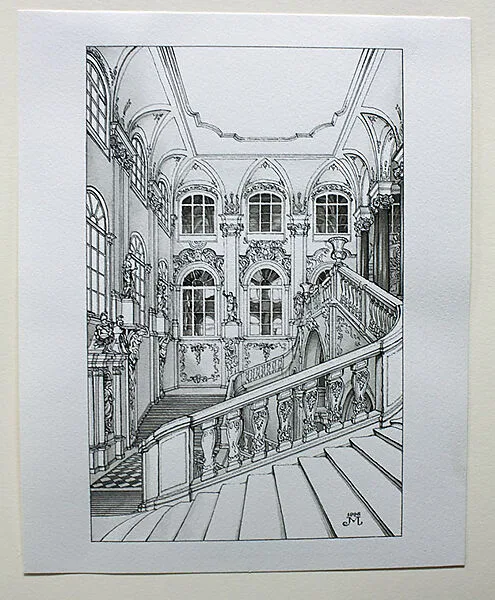 Main Staircase in the Hermitage — Marianna Leporsky