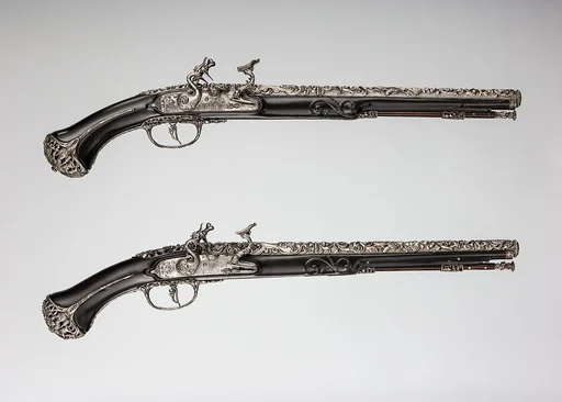 Pair of Snaphaunce Pistols