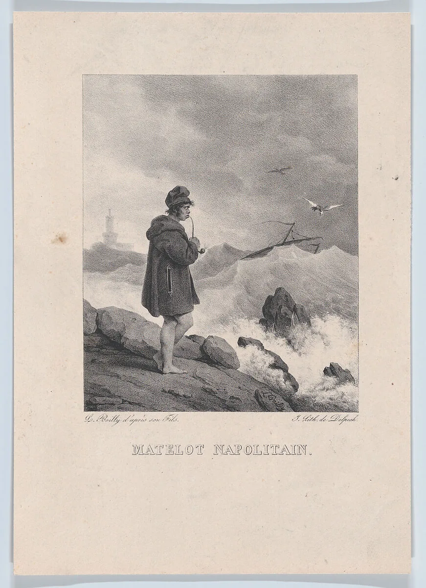 Neapolitan Sailor — Louis Léopold Boilly|Jules Boilly|Delpech