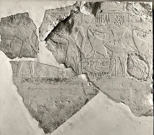 Relief fragment from mastaba of Rehuerdjersen