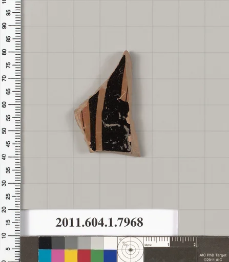 Terracotta fragment of a kylix (drinking cup)