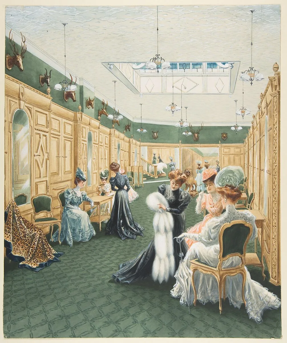 A London Furrier — Anonymous, French, 19th century