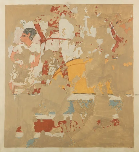 Fragment of a Threshing Scene, Winlock's Tomb 5 of the Asasif