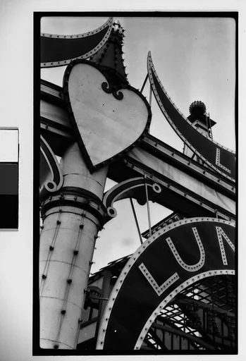 [Luna Park Sign Detail, Coney Island, New York]
