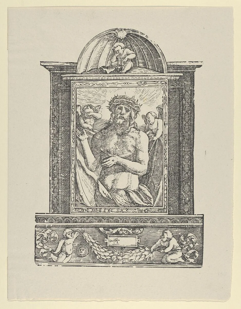 Ecce Homo / Man of Sorrows — Hans Schäufelein