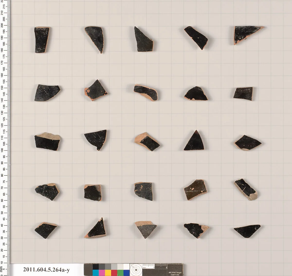 Terracotta fragments of kylikes (drinking cups) — Unknown
