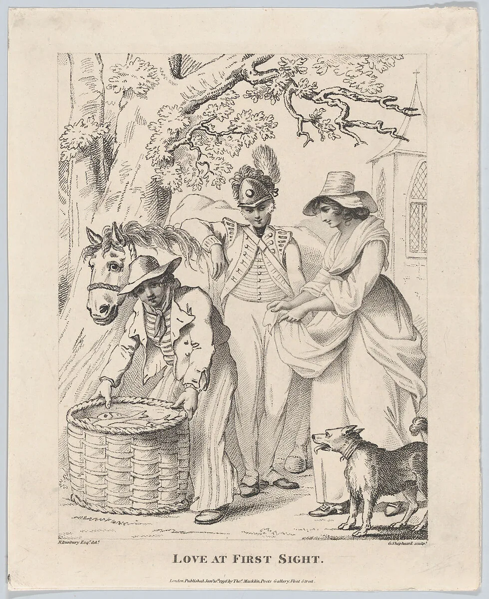 Love at First Sight — Henry William Bunbury|Thomas Macklin|George Shepheard