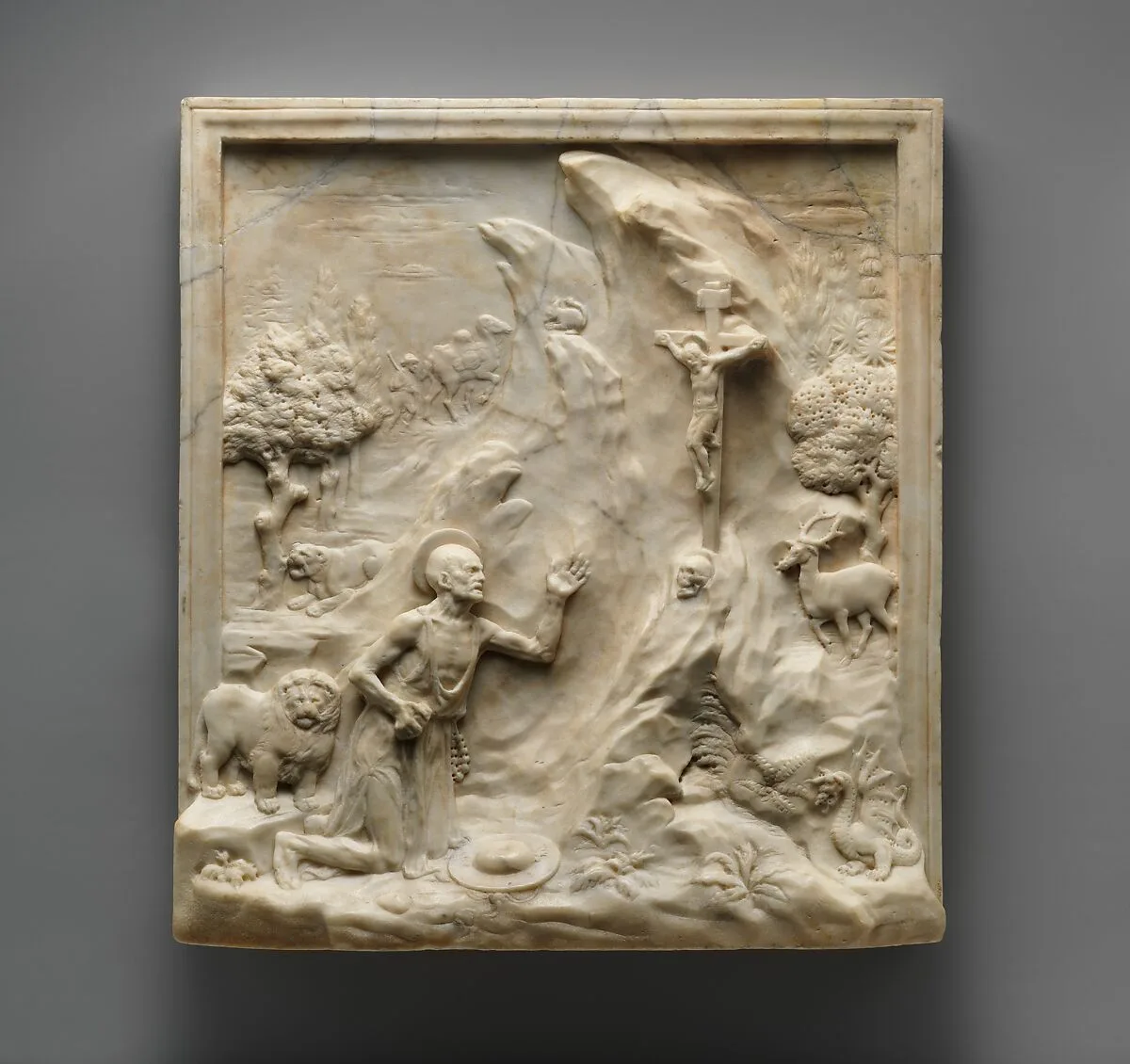 Saint Jerome in the Wilderness — Antonio Rossellino