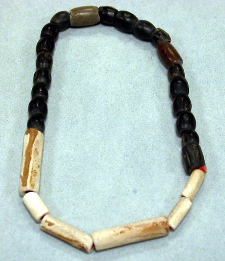 Necklace of Stone and Shell Beads