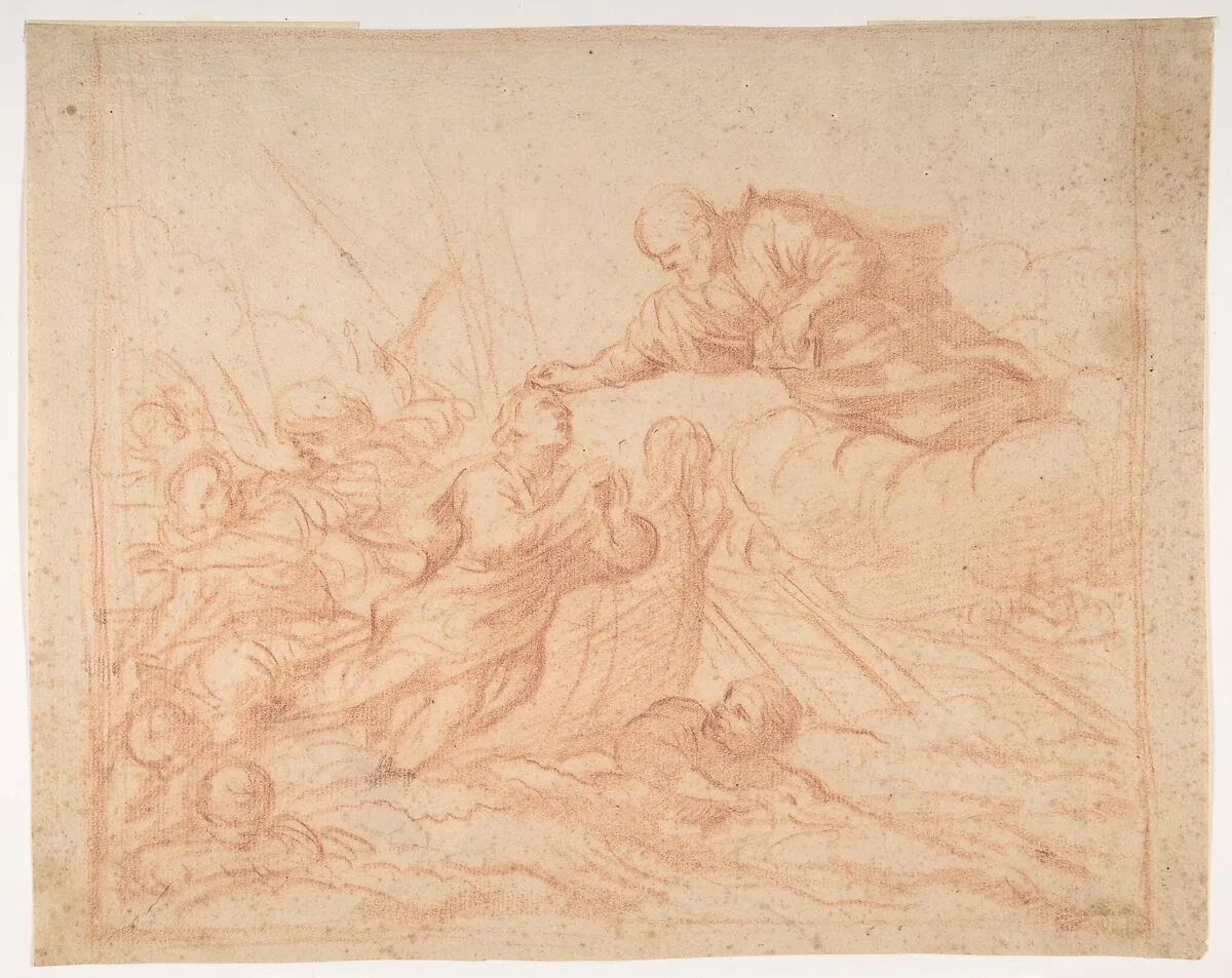 Christ Stilling the Tempest ? — Paolo De Matteis