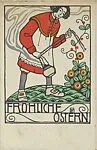 Happy Easter (Fröhliche Ostern) — Anton Eichinger|Wiener Werkstätte