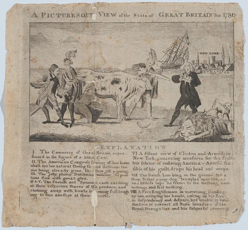 A Picturesque View of the State of Great Britain for 1780