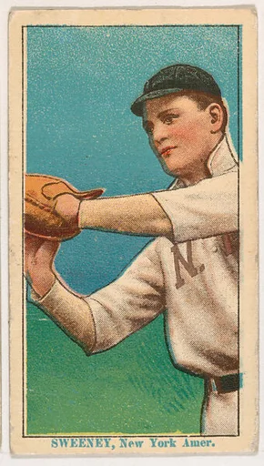 Jeff Sweeney, New York, from Coupon Cigarettes Baseball Issue, 1914-1916