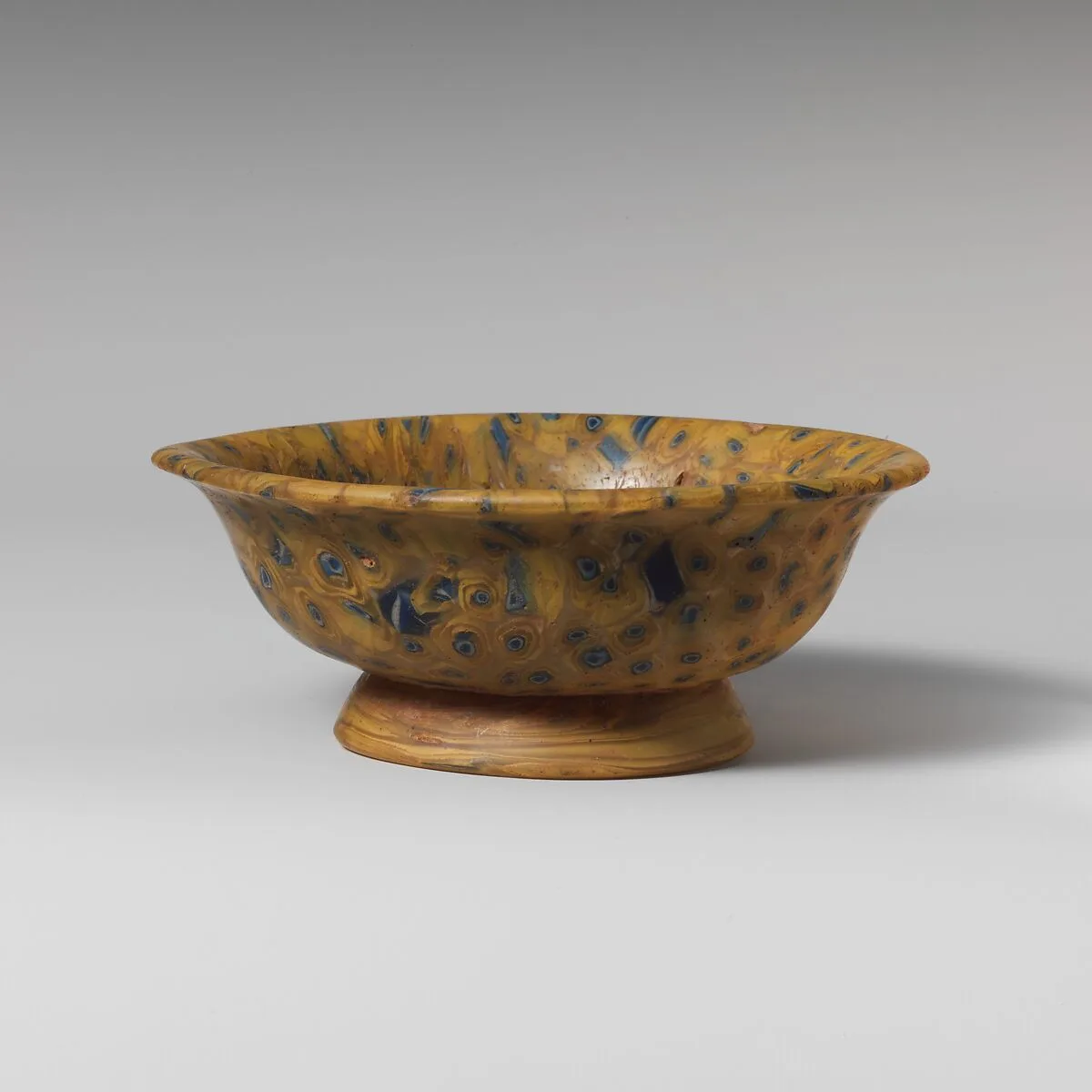 Glass mosaic bowl — Unknown