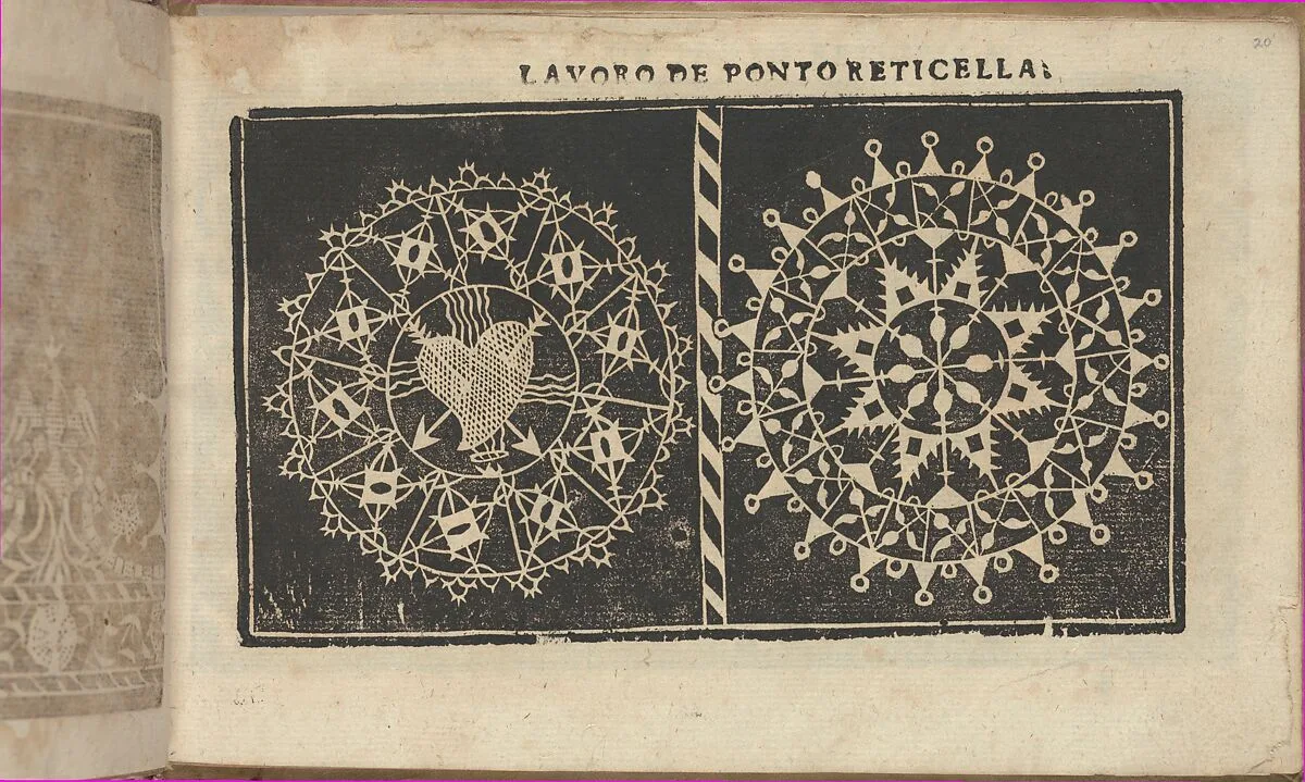 Studio delle virtuose Dame, page 20 (recto) — Isabella Catanea Parasole|Antonio Fachetti