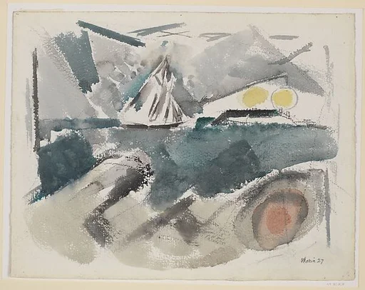 Boat and Sea, Deer Isle, Maine