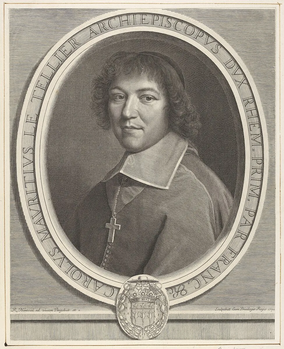 Charles-Maurice le Tellier — Robert Nanteuil