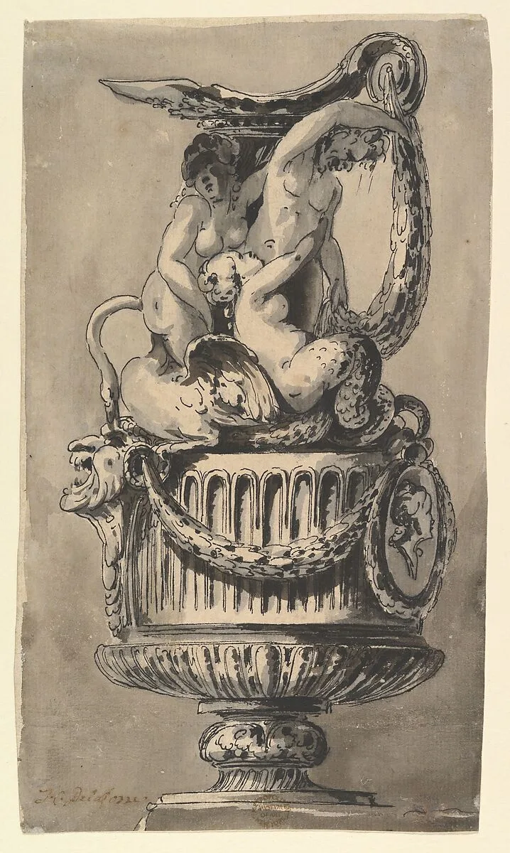 Design for a Ewer — Jean Charles Delafosse
