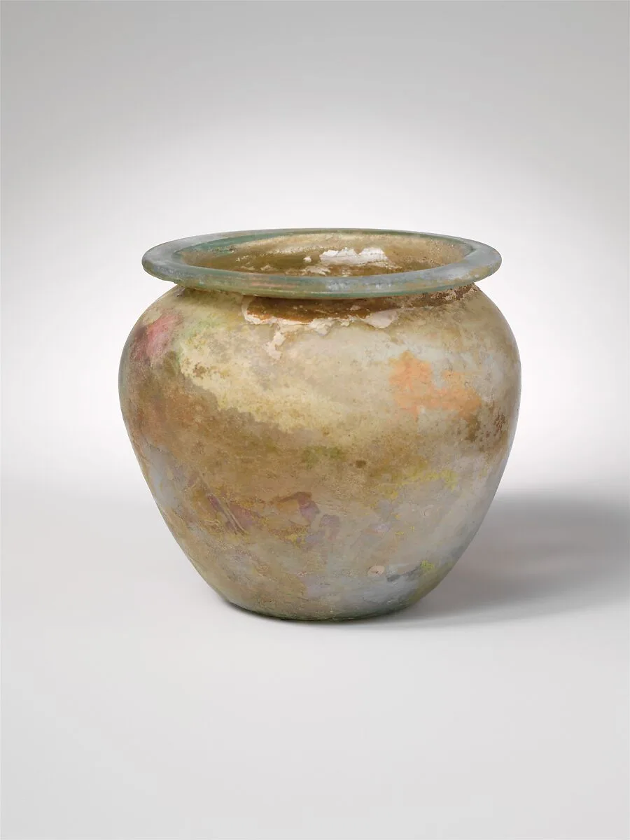 Glass jar — Unknown