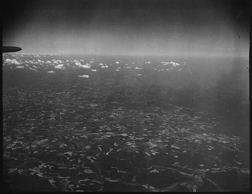 [View from Plane, Southeastern U.S.]