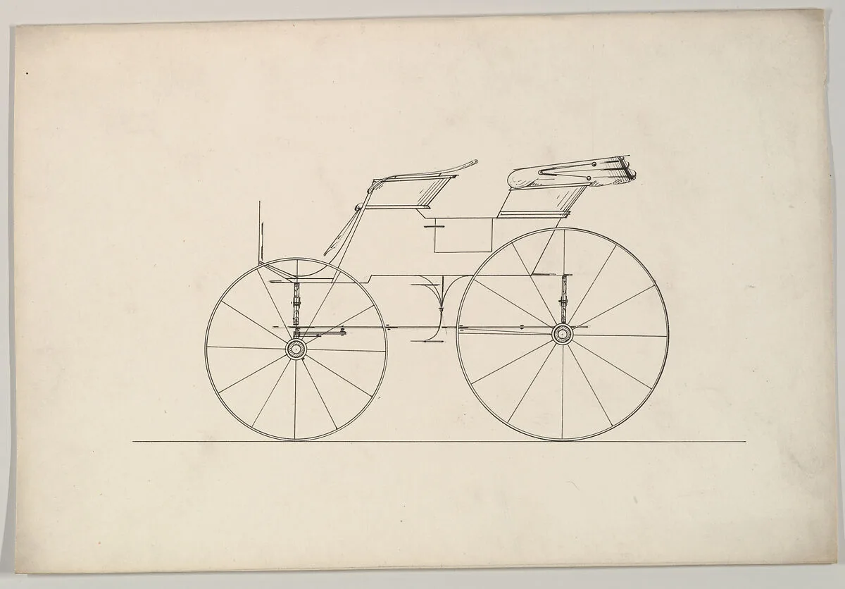 Design for Phaeton (unnumbered) — Brewster & Co.