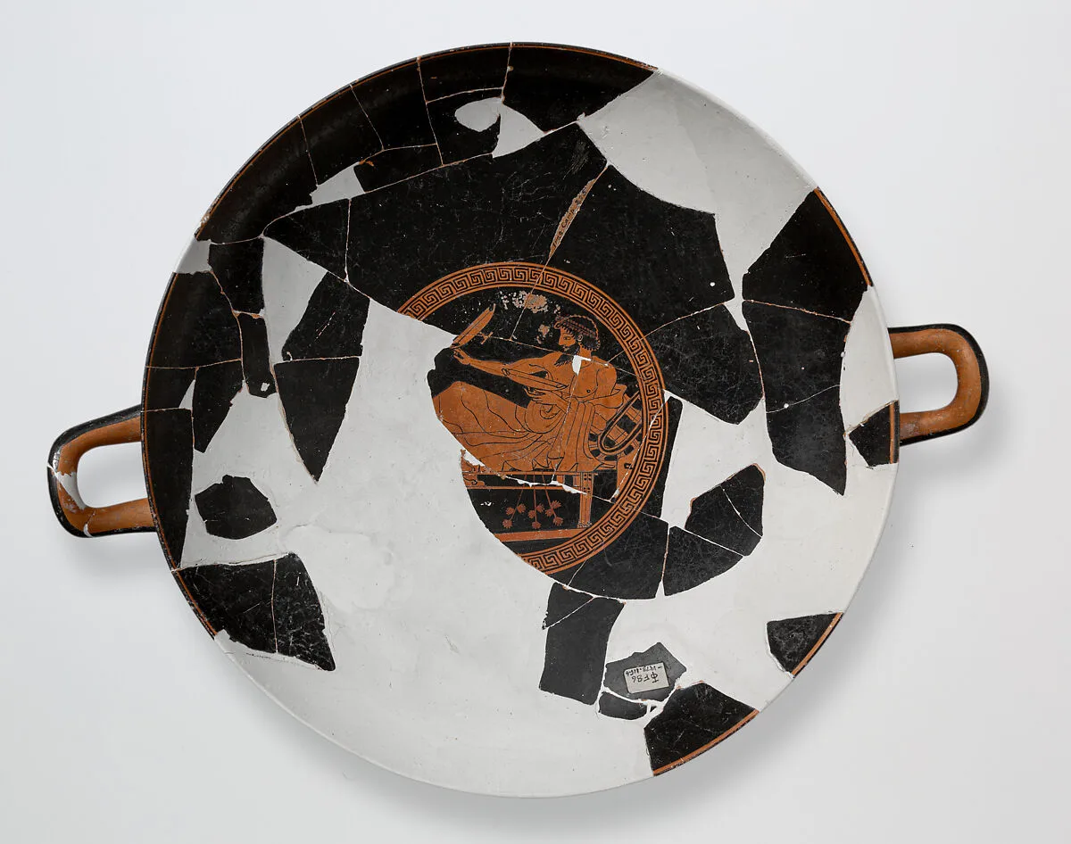 Kylix fragment — Makron
