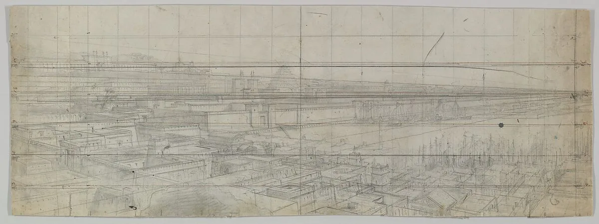 Design for a Stage Set — Eugène Cicéri