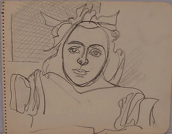Sketchbook page — Arshile Gorky