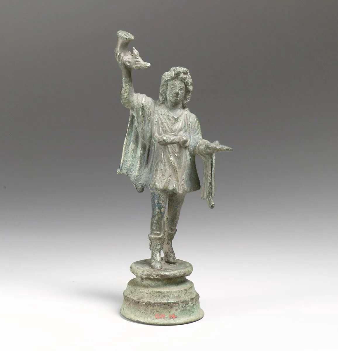 Bronze statuette of a dancing Lar — Unknown
