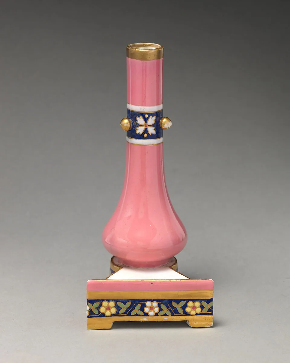 Place card holder (one of a pair) — Minton(s)