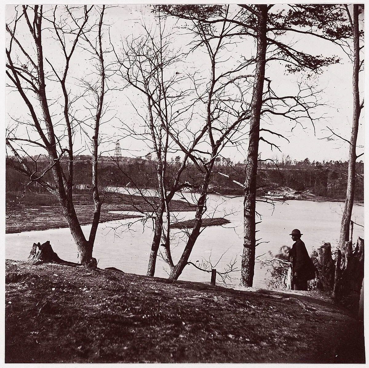Cobb's Hill, Lookout in Distance — Timothy H. O'Sullivan|Mathew B. Brady